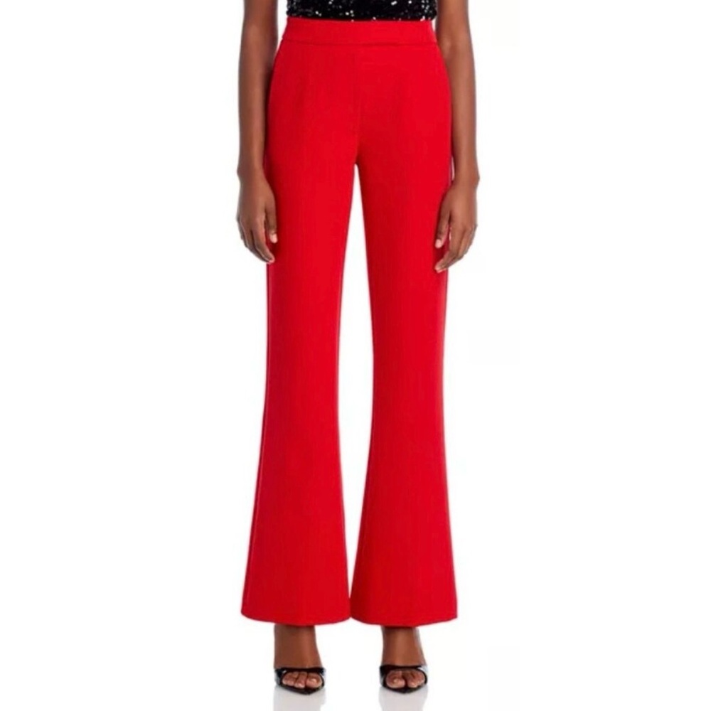 Generation Love Lucca Crepe Dress Pants Red Flare Size 2 NWT